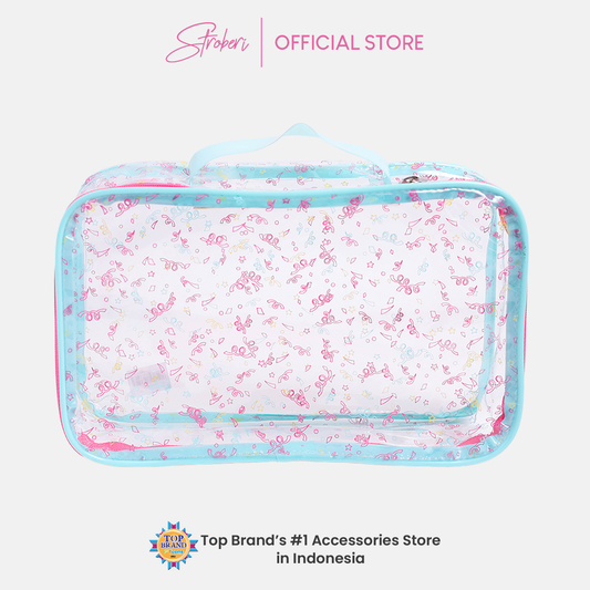 Stroberi Mica Confetti Pouch Series