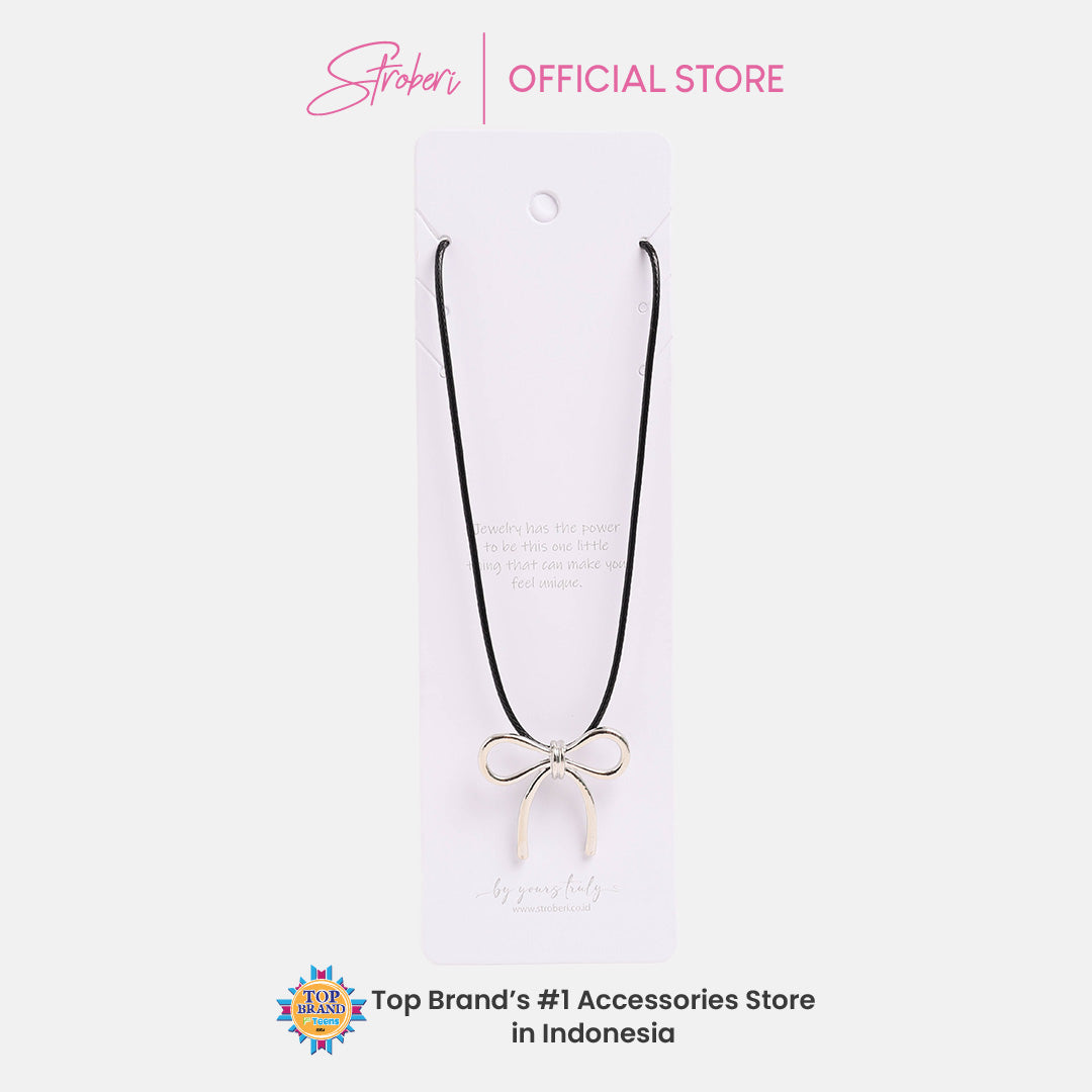 Stroberi Rope & Beads Necklace