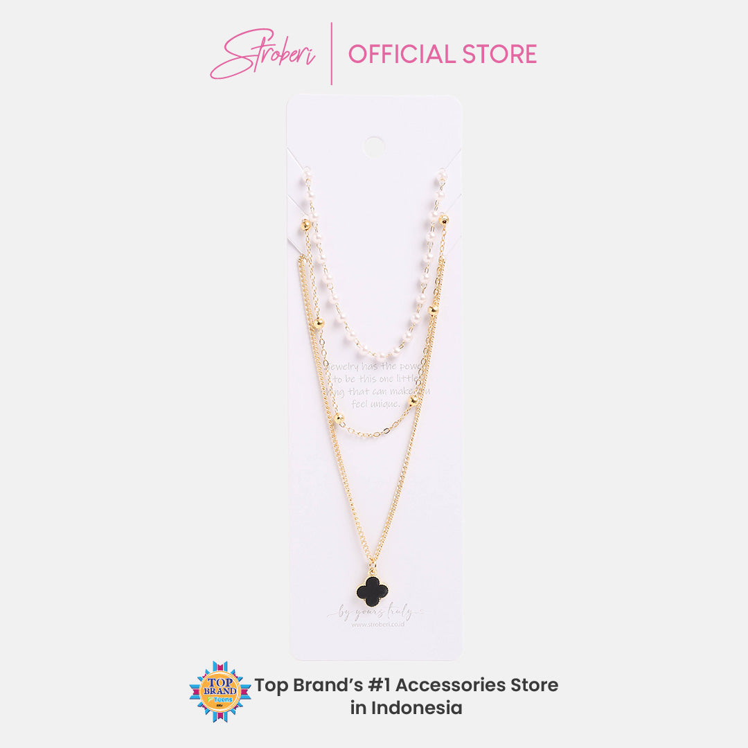 Stroberi Chain Necklace Set