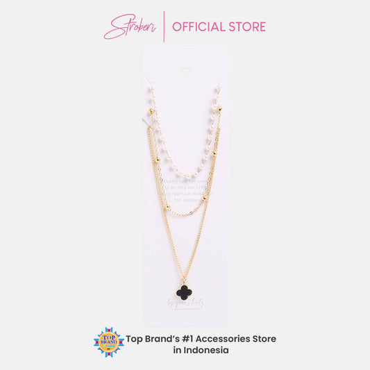 Stroberi Chain Necklace Set
