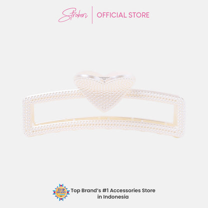 Stroberi Pearl Series Large Hair Clip