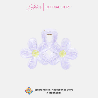 Stroberi Flower Color Hair Clip