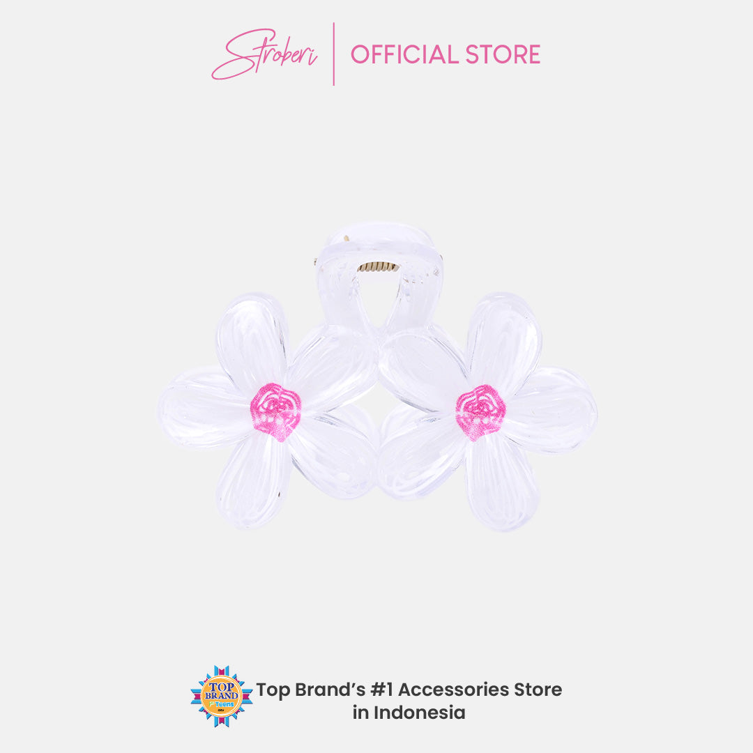 Stroberi Flower Color Hair Clip