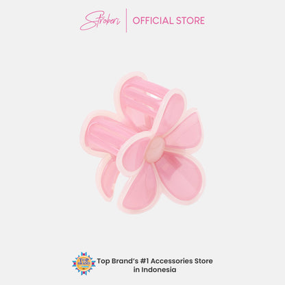 Stroberi Flower Color Hair Clip