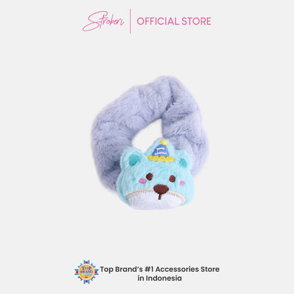 Stroberi Fur Character Hair Tie