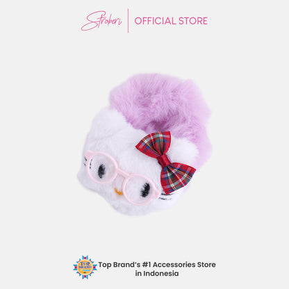 Stroberi Fur Character Hair Tie