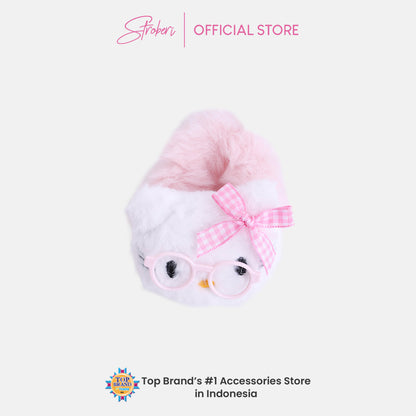 Stroberi Fur Character Hair Tie