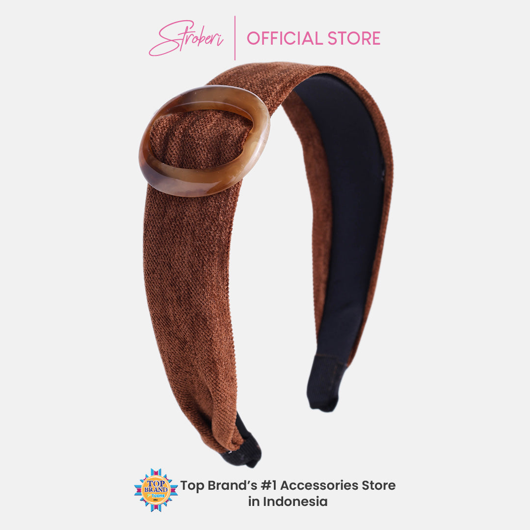 Stroberi Simple Oval Headband