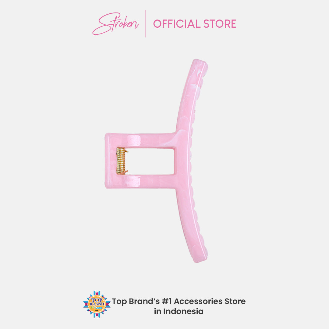 Stroberi Marble Hair Clip Series