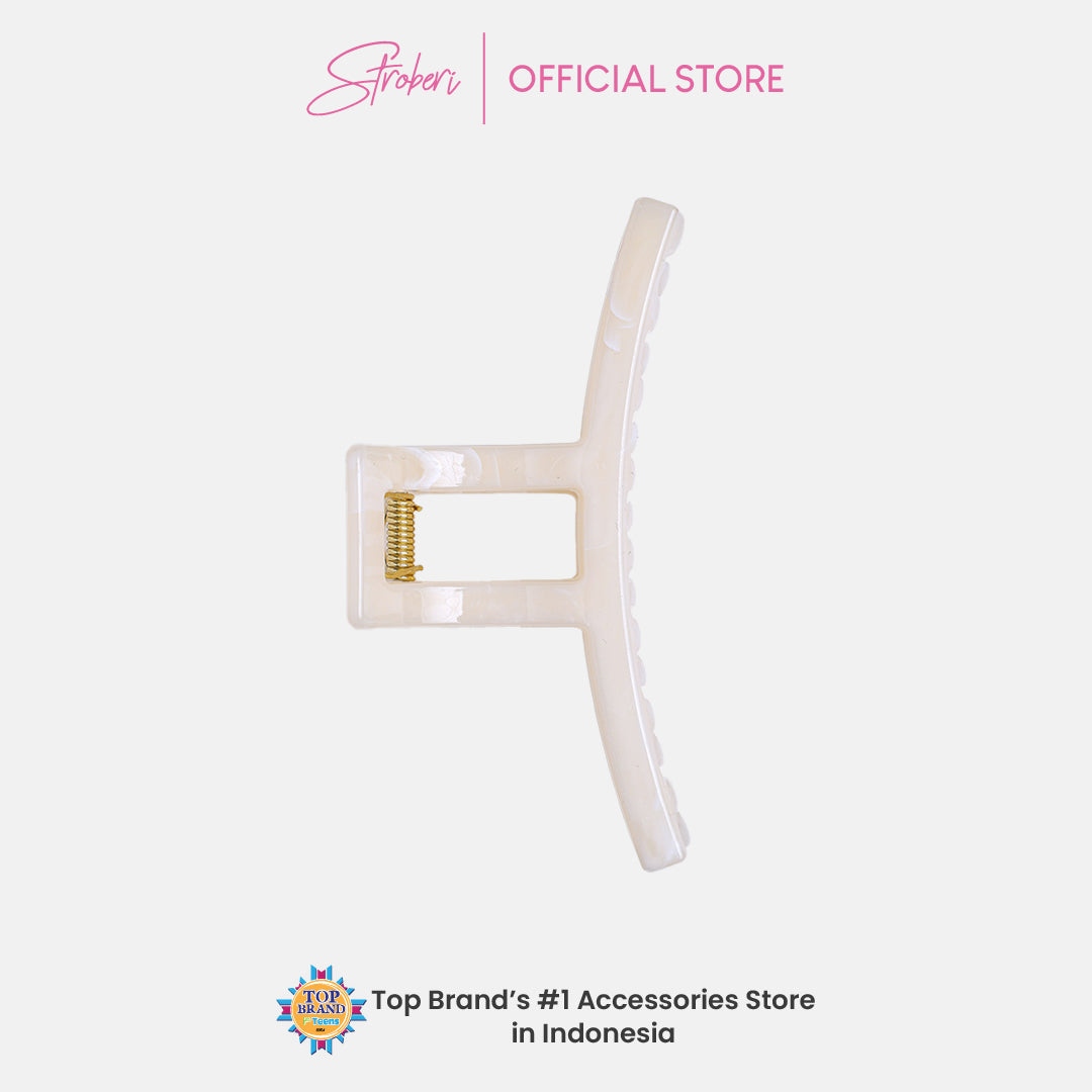 Stroberi Marble Hair Clip Series