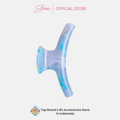 Stroberi Marble Shape Hair Clip