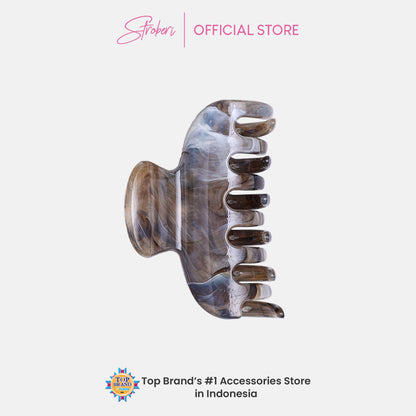 Stroberi Marble Shape Hair Clip