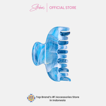 Stroberi Marble Shape Hair Clip