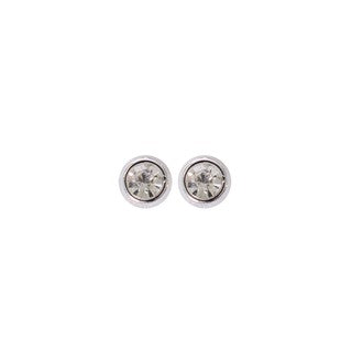 Stroberi Rhinestone Stud Earring- 2