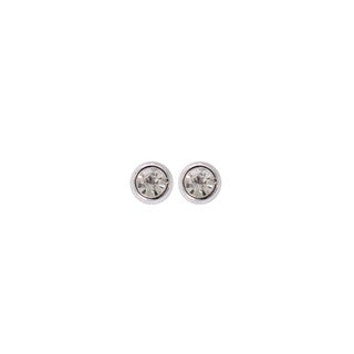 Stroberi Rhinestone Stud Earring- 2