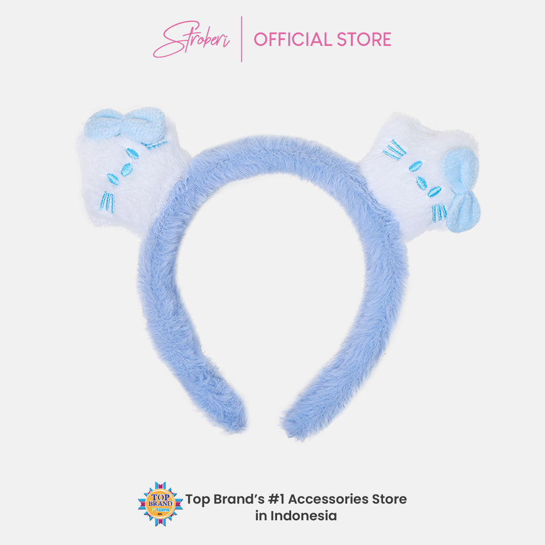 Stroberi Cartoon Fur Headband