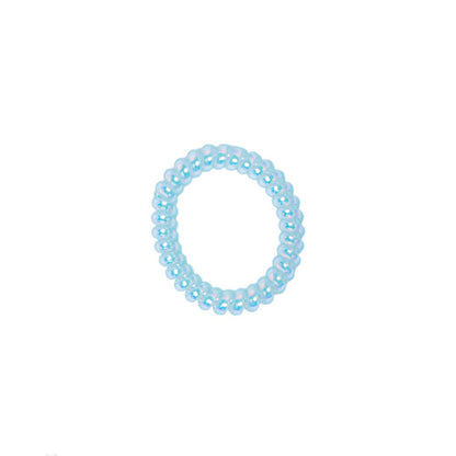 Stroberi Metallic Cable Medium Hair Ties
