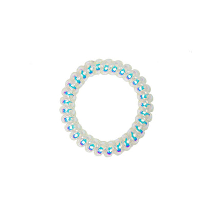 Stroberi Metallic Cable Medium Hair Ties