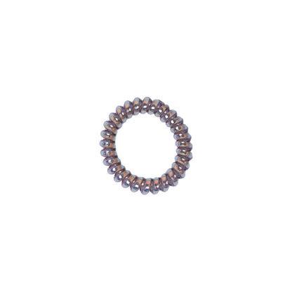 Stroberi Metallic Cable Medium Hair Ties