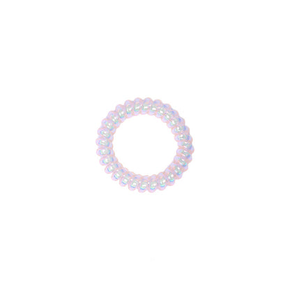 Stroberi Metallic Cable Medium Hair Ties