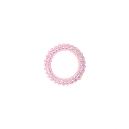 Stroberi Metallic Cable Medium Hair Ties
