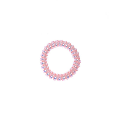 Stroberi Metallic Cable Medium Hair Ties