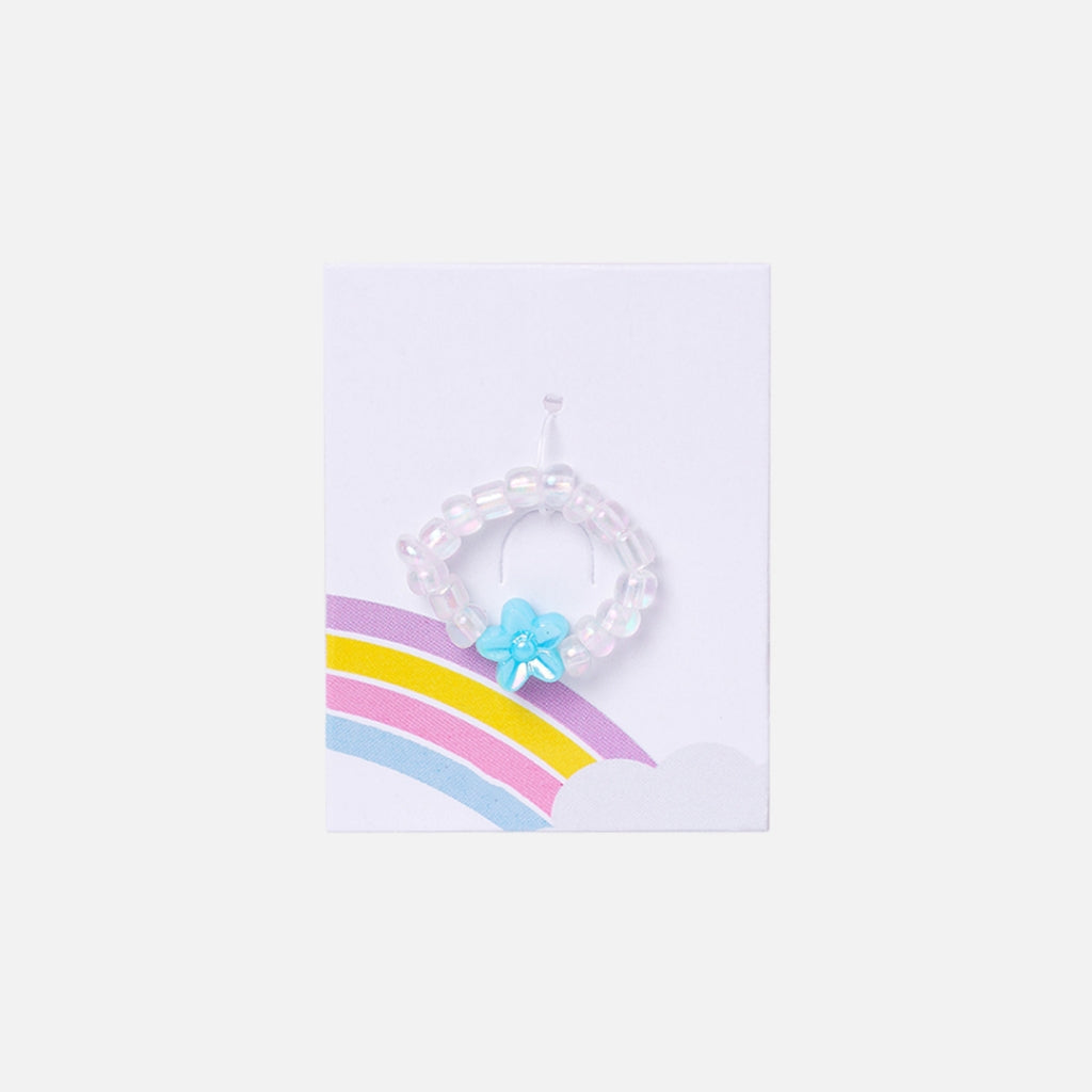 Stroberi Beads Mix Ring -5 Mini Flower