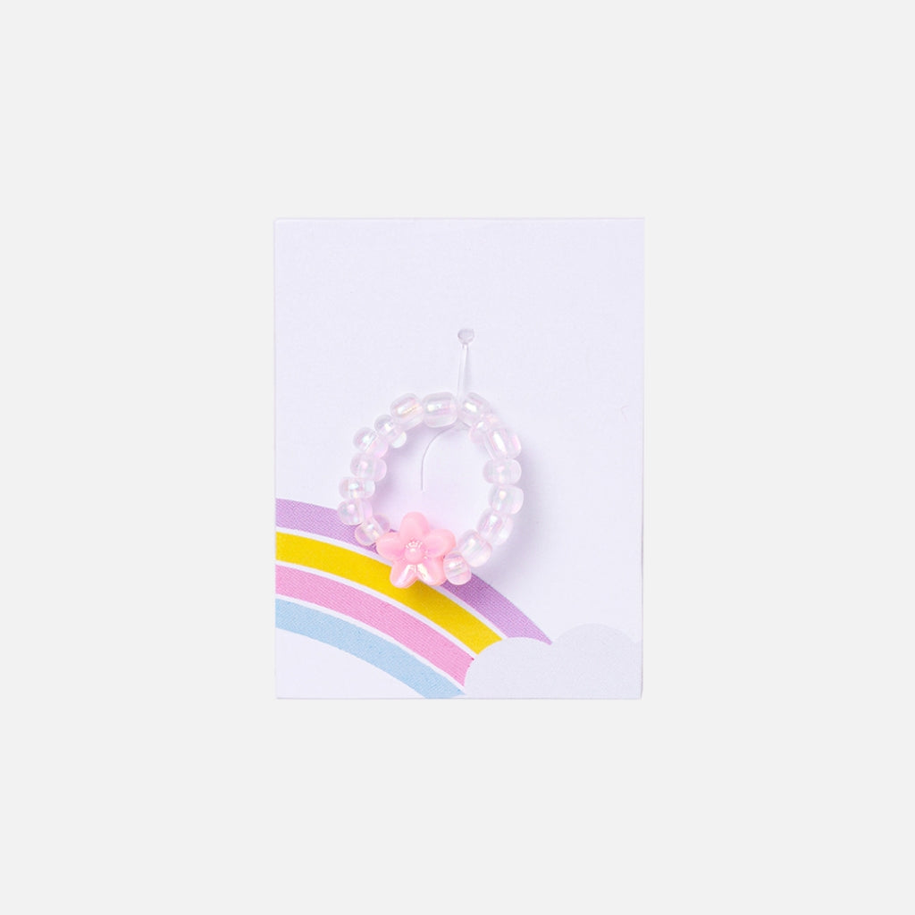 Stroberi Beads Mix Ring -5 Mini Flower