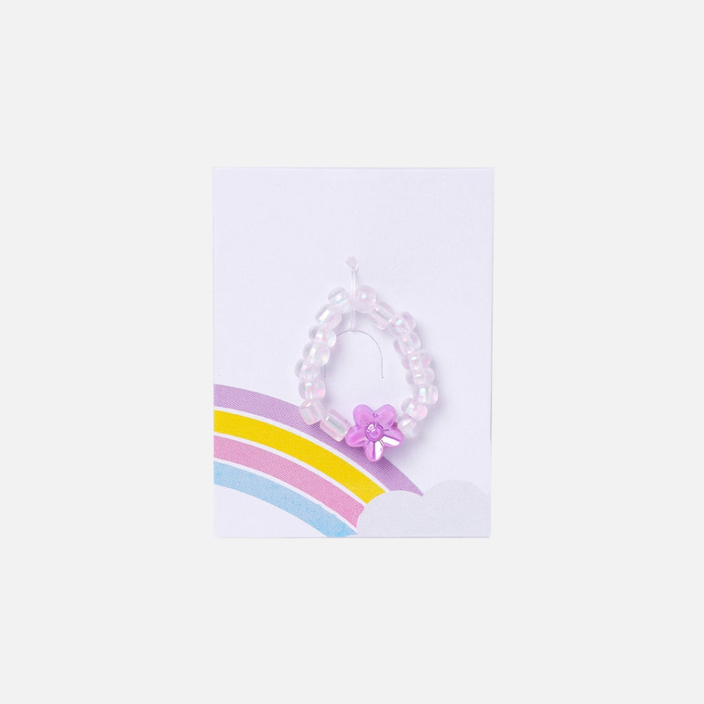 Stroberi Beads Mix Ring -5 Mini Flower