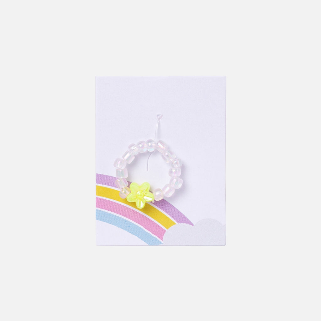 Stroberi Beads Mix Ring -5 Mini Flower