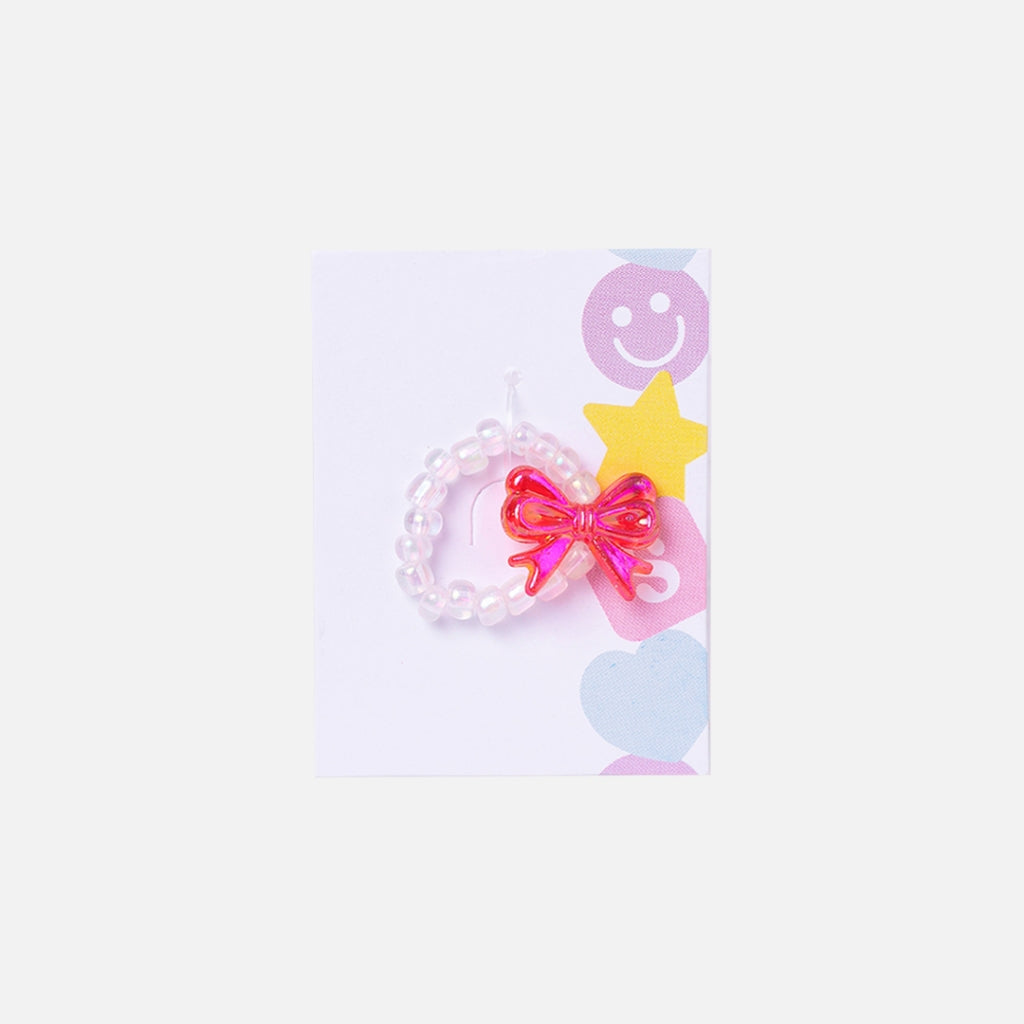 Stroberi Beads Mix Ring -6 Bow