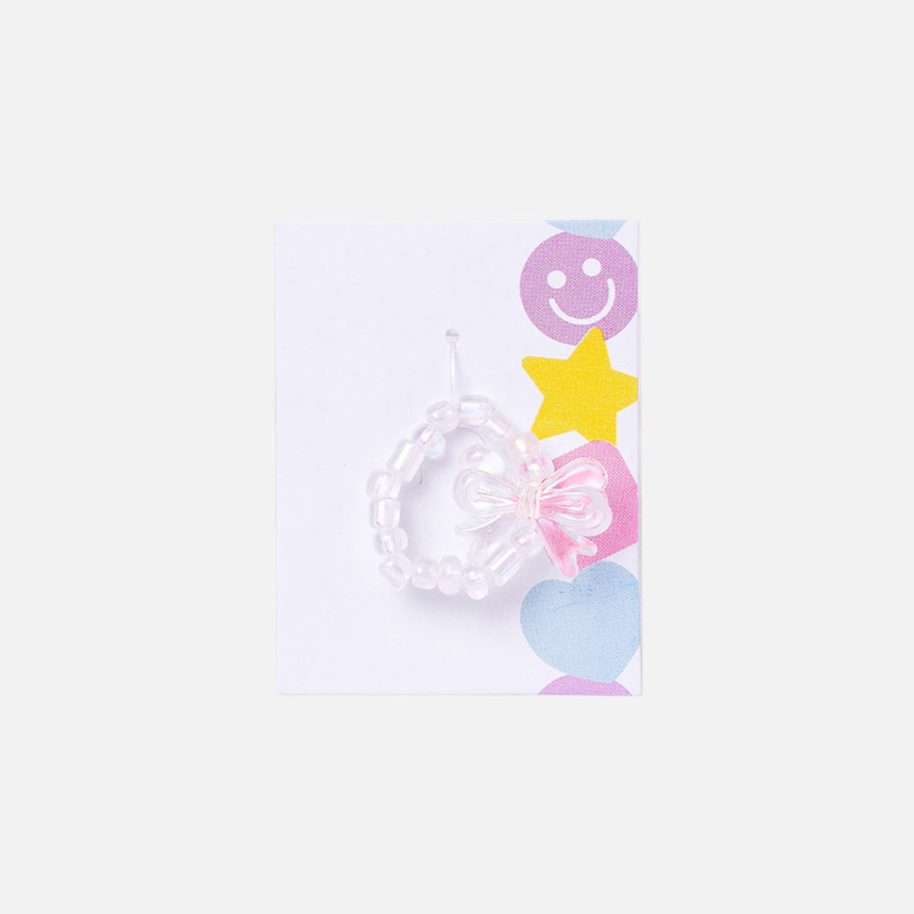 Stroberi Beads Mix Ring -6 Bow