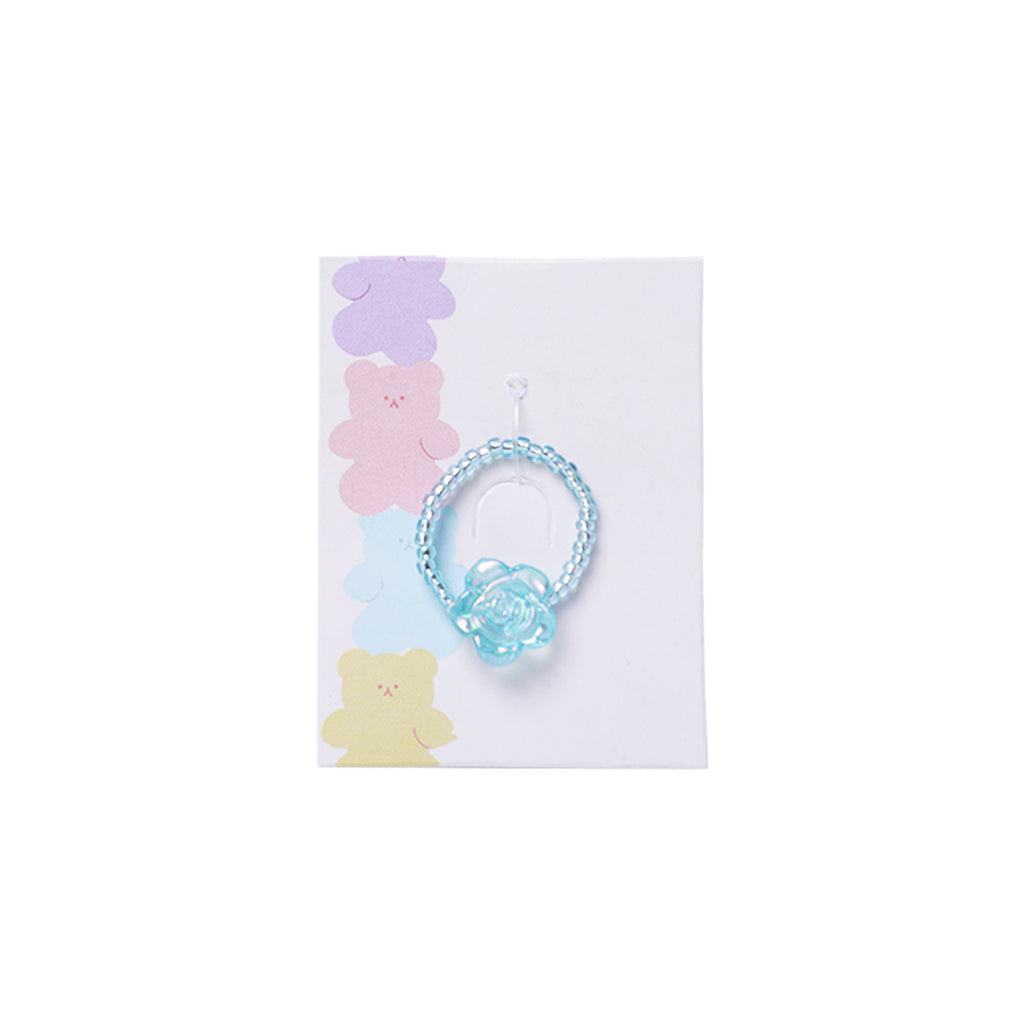 Stroberi Beads Mix Rings - 3 Rose