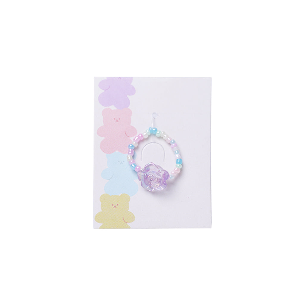 Stroberi Beads Mix Rings - 3 Rose