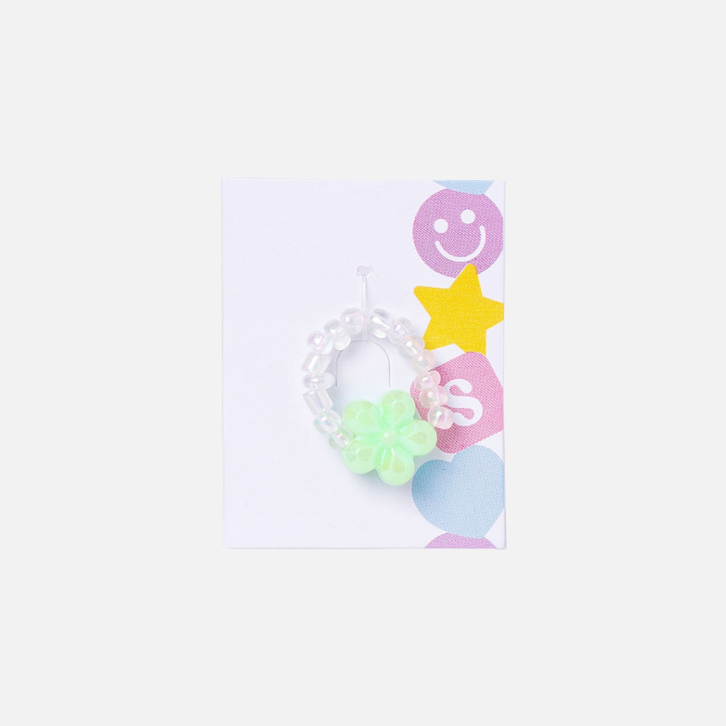 Stroberi Beads Mix Rings - 4 Flower