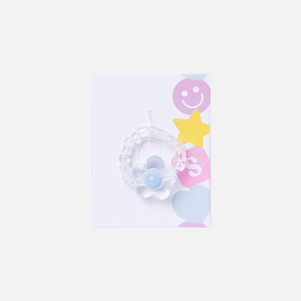 Stroberi Beads Mix Rings - 4 Flower