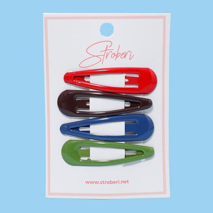 Stroberi Color Set Snap Clip