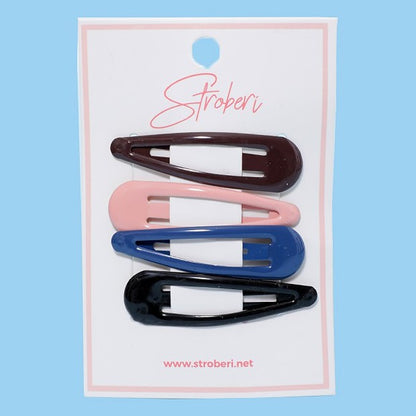 Stroberi Color Set Snap Clip