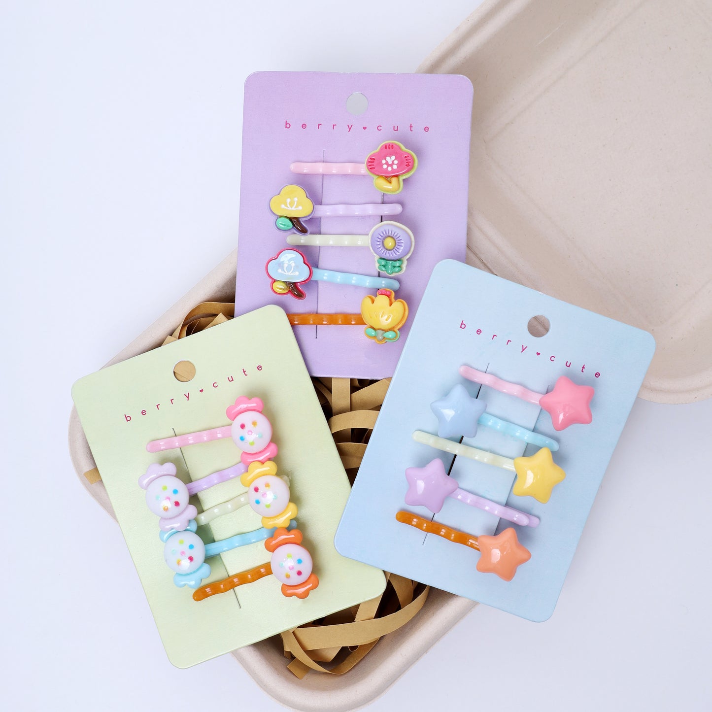 Stroberi Colorful Set Bobby Pin