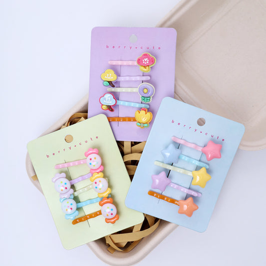 Stroberi Colorful Set Bobby Pin