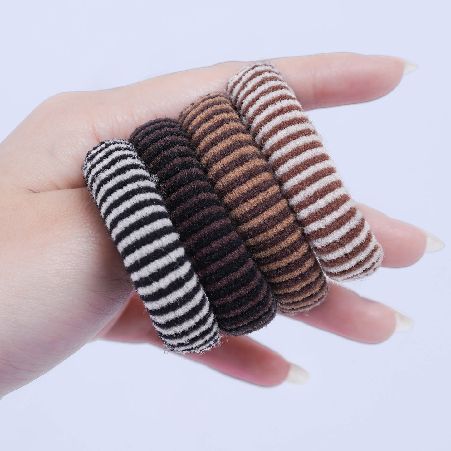 Stroberi Elastic List Color Hair Tie Set