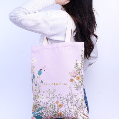 Stroberi Flower Series Tote Bag