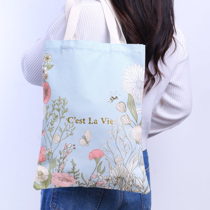 Stroberi Flower Series Tote Bag