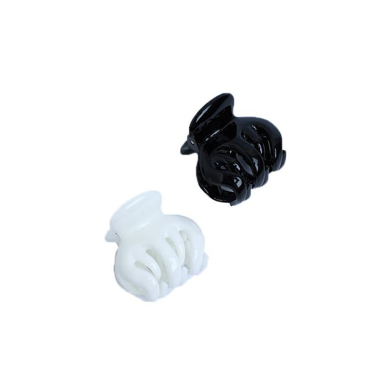 Stroberi Jedai Hair Clip - Black & White