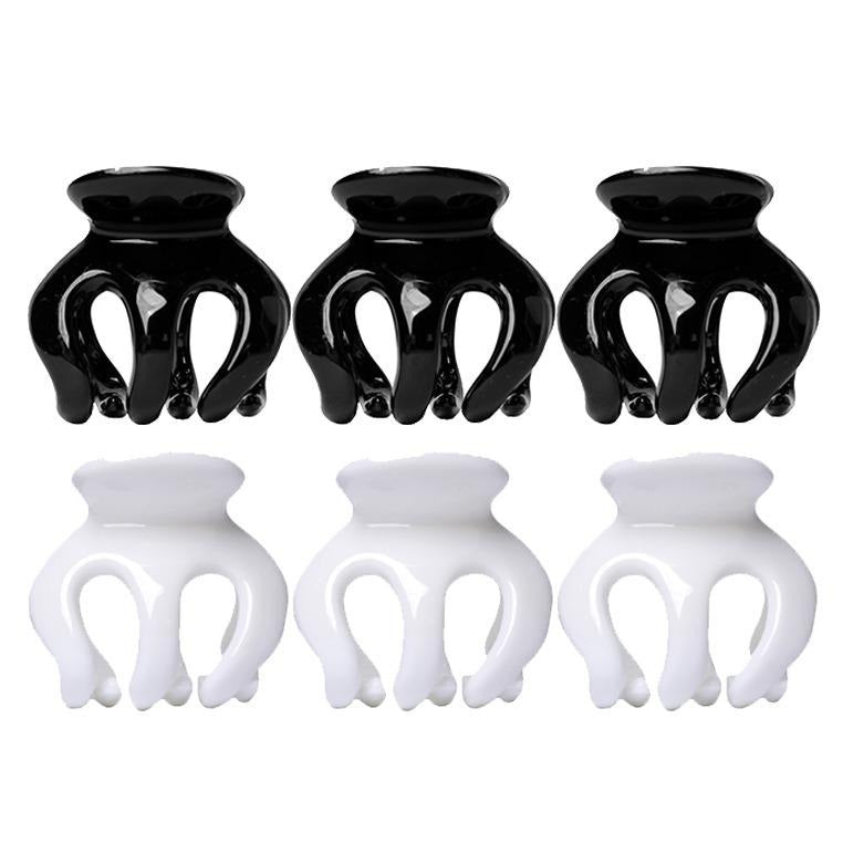 Stroberi Jedai Hair Clip - Black & White