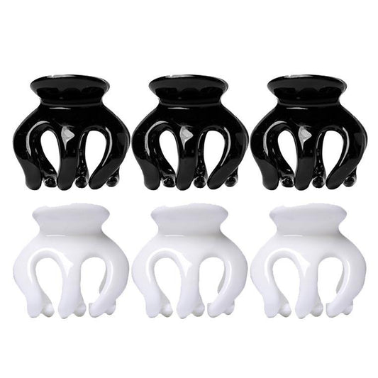 Stroberi Jedai Hair Clip - Black & White