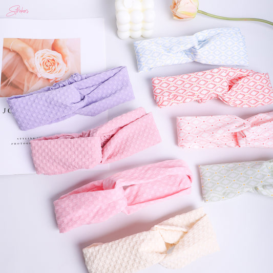 Stroberi Flower Fabric Headband