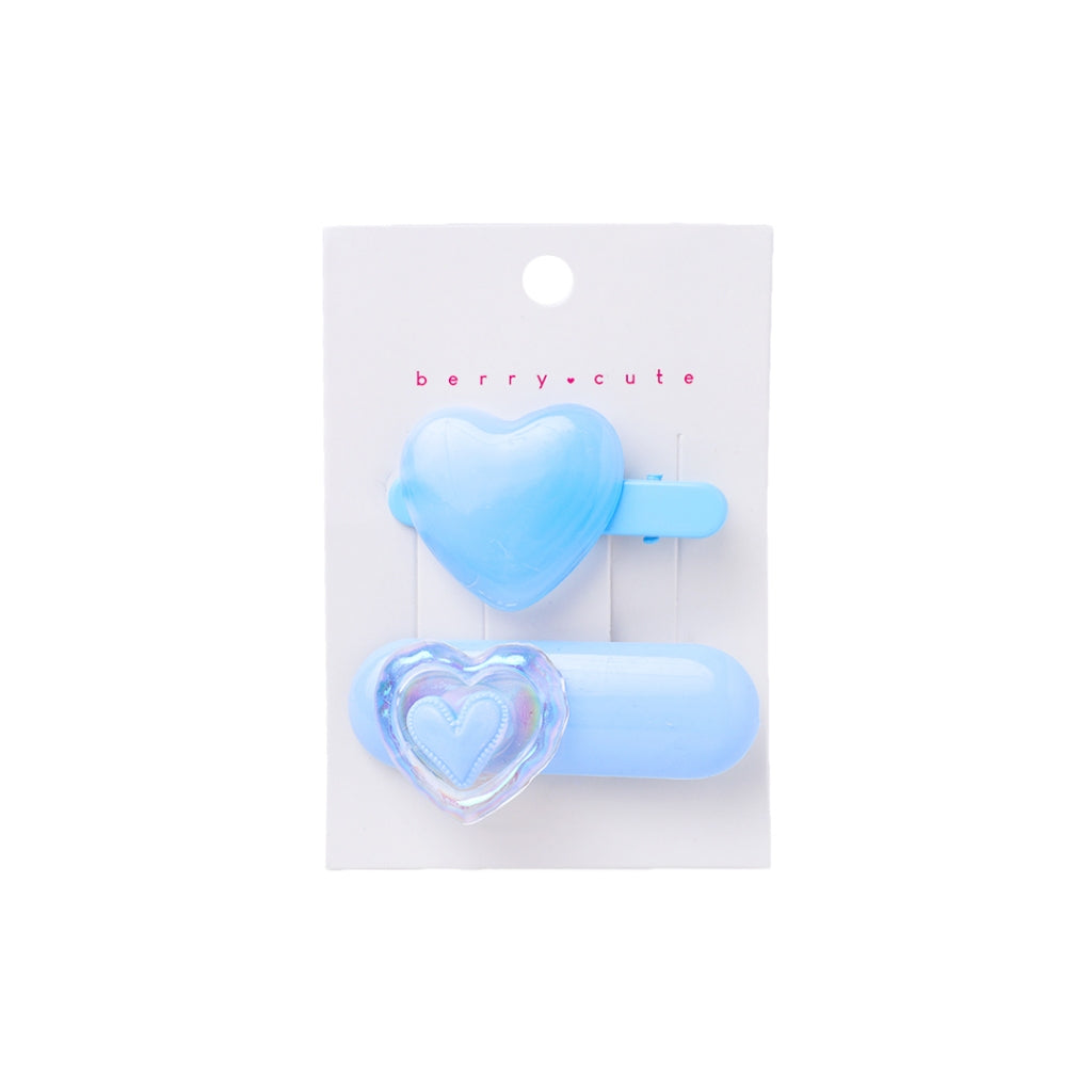 Stroberi List Love Hair Clip Set