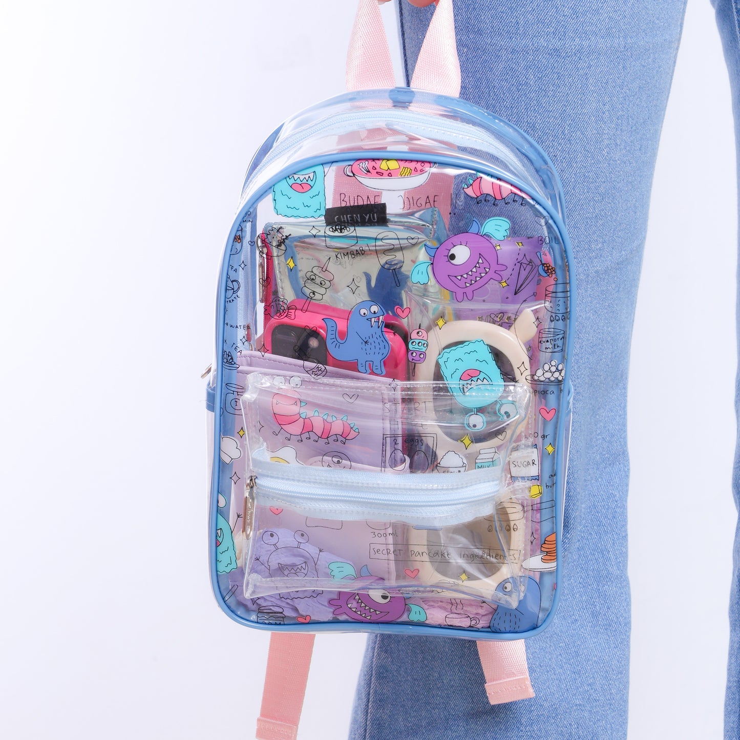 Stroberi Monster Color Backpack Series