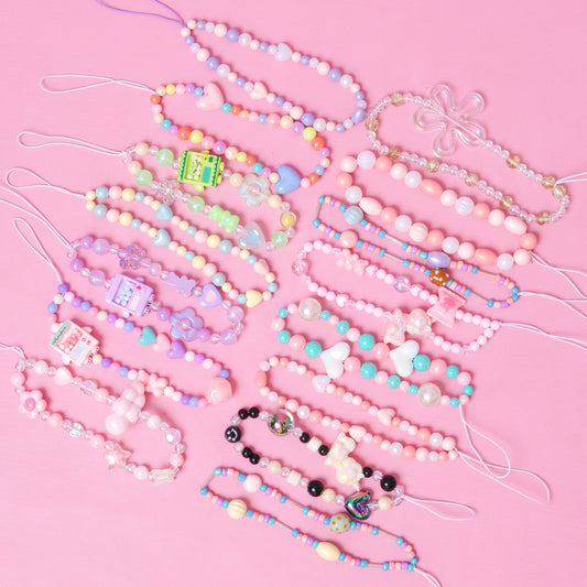 Stroberi Phone Strap Beads Accessories -3